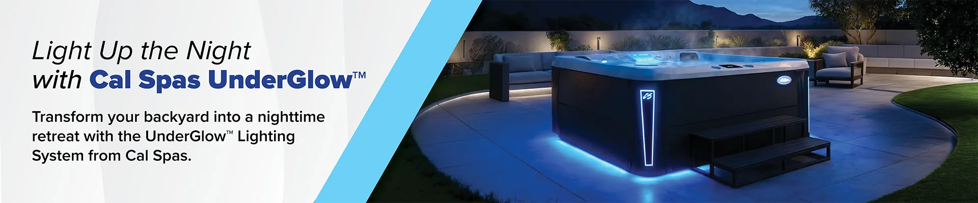 Calspas hot tub being used in a family setting - Ohio